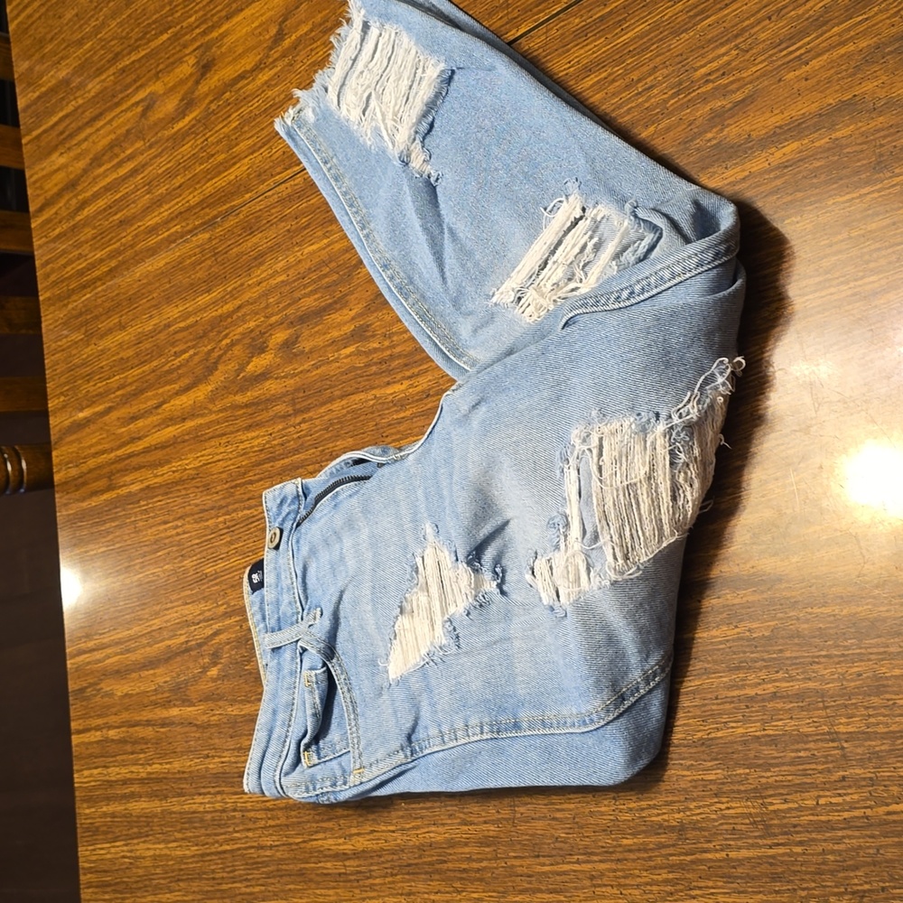Hollister ripped jeans